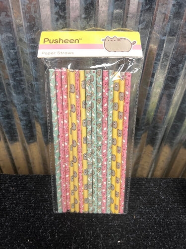 Pusheen Paper Straws (NEW)