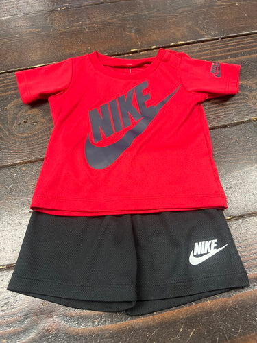 Boys Tee w/ Ath Shorts (2pc) Nike 9M