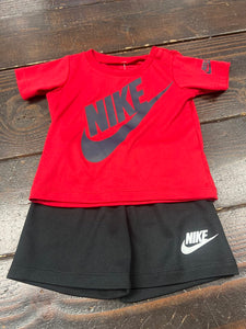 Boys Tee w/ Ath Shorts (2pc) Nike 9M