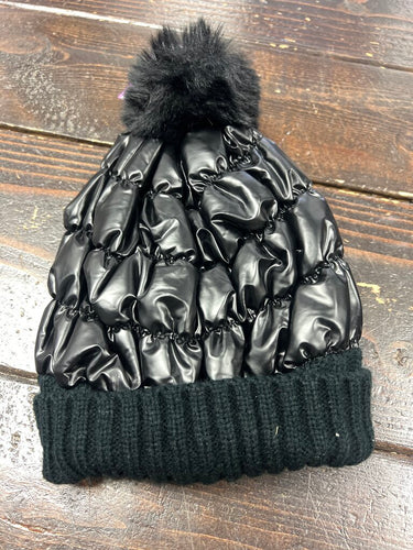 Gals Stocking Hat - Black (NEW)