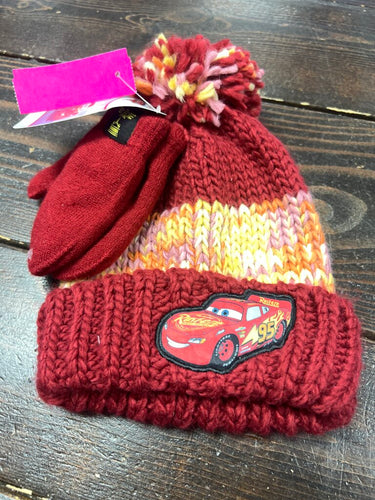 Cars Beanie/Gloves Set (2pc) (NEW)