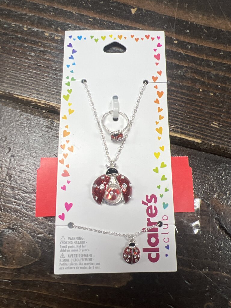 Claire's Ladybug Set (NEW)