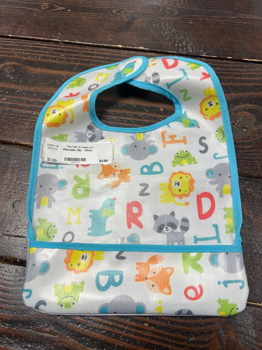 Wipeable Bib - White