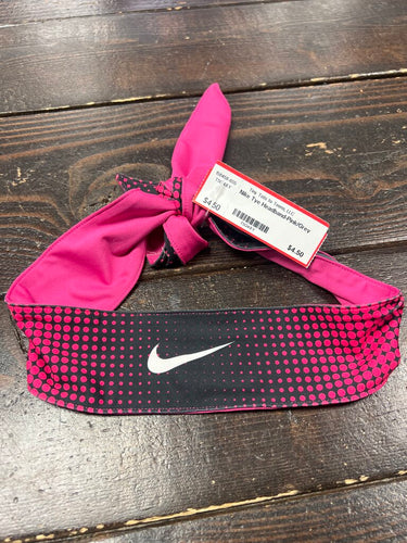 Nike Tye Headband-Pink/Grey