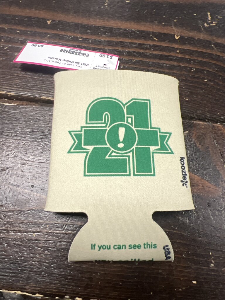 21st Birthday Koozie