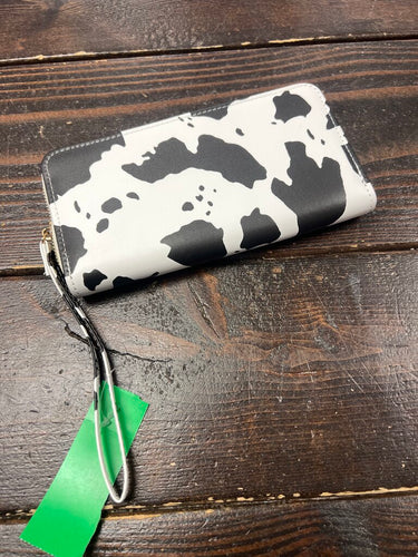 Cow Print Wallet