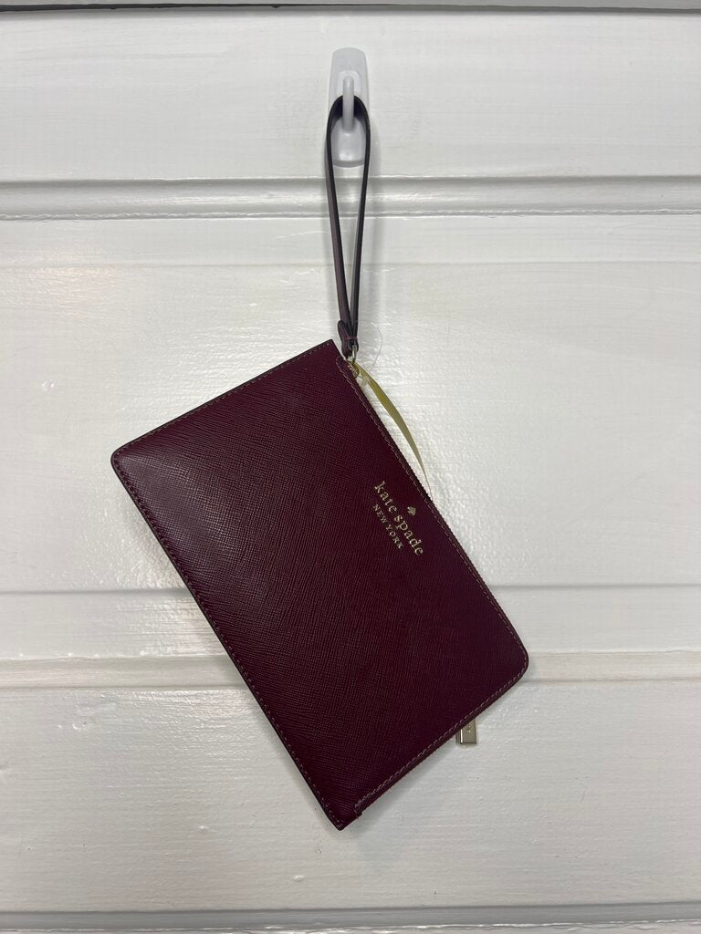 Kate Spade Wristlet- Burgandy