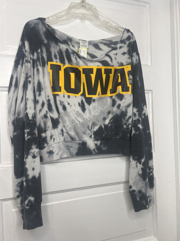 Gals Hawkeyes Crewneck Pink by VS M