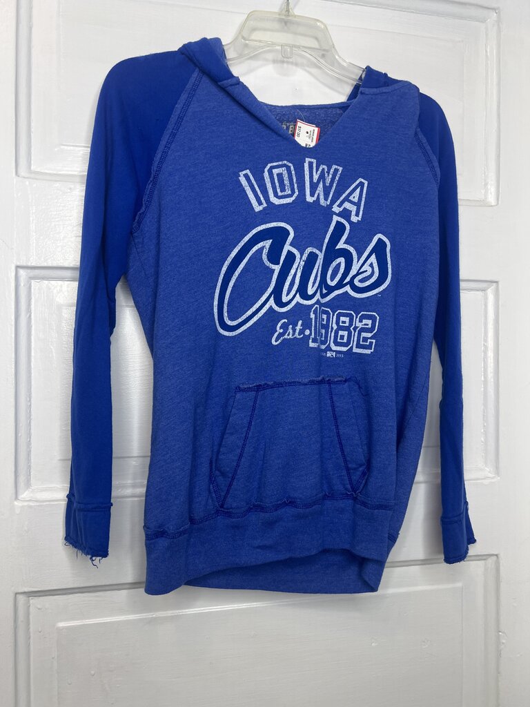 Gals Cubs Hoodie Retro Brand XS