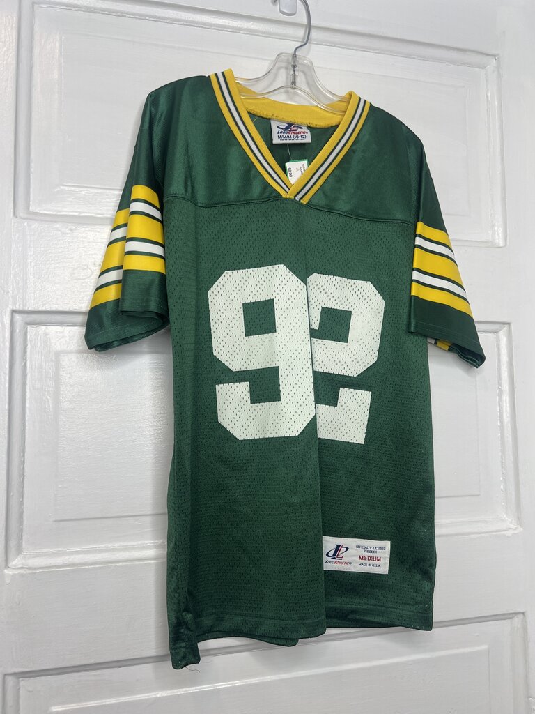 Boys Packers Jersey logo athletic 10-12