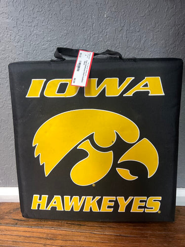 Iowa Hawkeyes Seat Cushion - Black