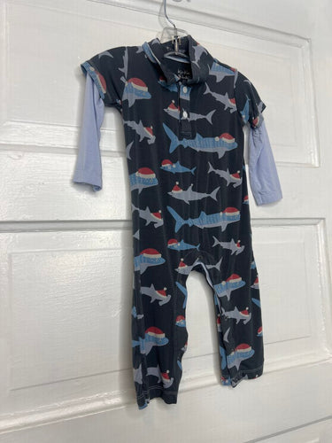 Boys LS Outfit Kickee Pants 6-12M