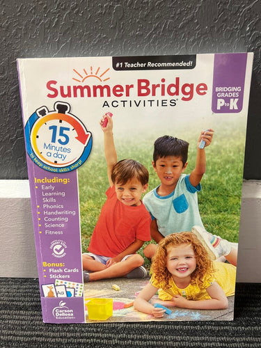 Summer Bridge Activies Grades P toK Book