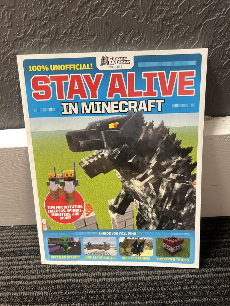 Stay Alive in Minecraft Book