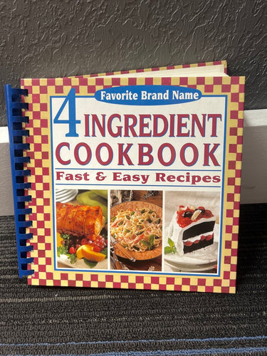 4 Ingredient Cookbook