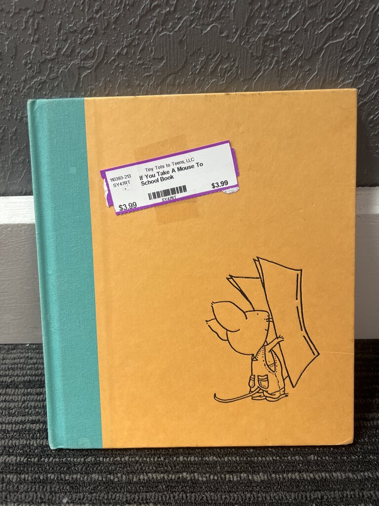 If You Take A Mouse To School Book