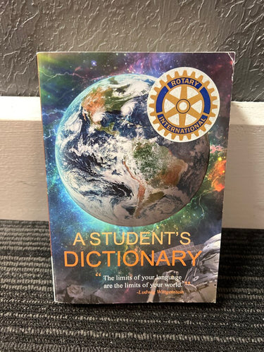 A Student's Dictionary Book