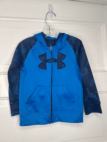 Boys Athletic Zip Hoodie Under Armour 3T