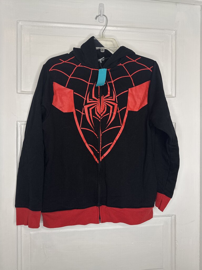 Boys Zip Hoodie Spiderman YXXL