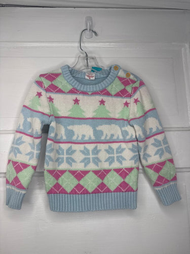 Girls Sweater Holiday Time 3T