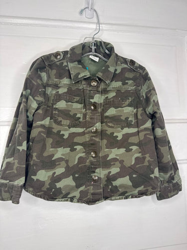 Girls LS Button Crazy 8 4T