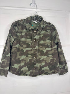 Girls LS Button Crazy 8 4T
