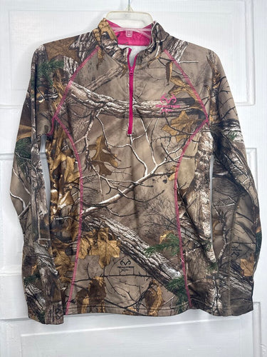 Gals 1/4 Zip Realtree S