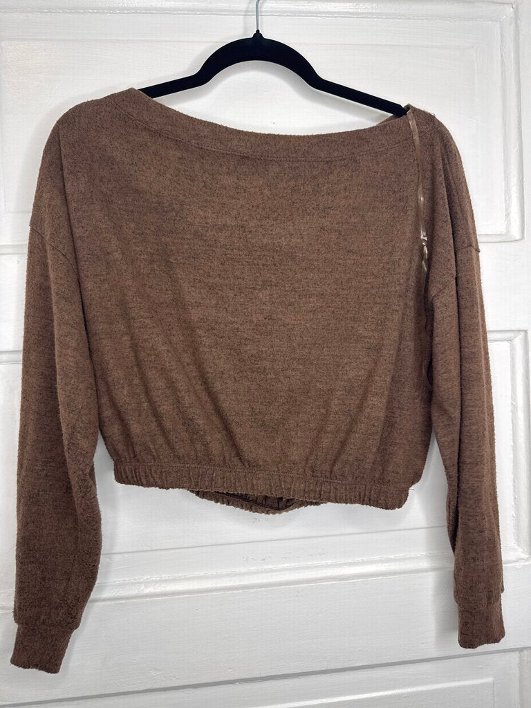 Gals Cropped LS Gaze XS