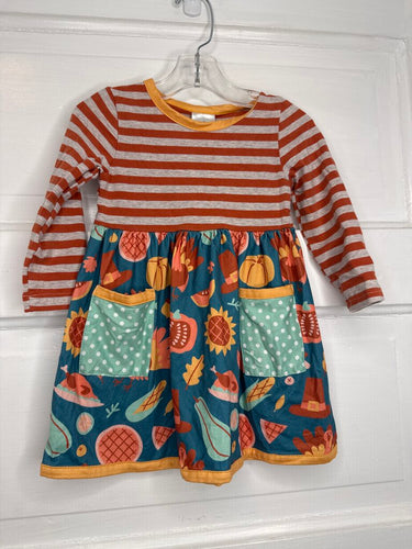 Girls LS Dress 2