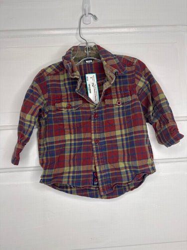 Boys Button LS Gap 12-18M