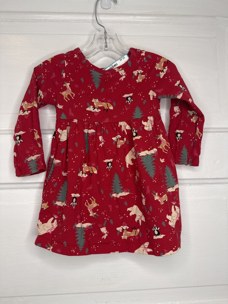 Girls LS Dress wonder nation 18M