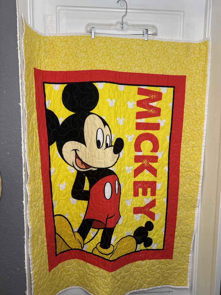 Mickey Mouse Handmade Blanket