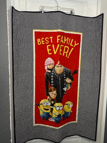 Despicable Me Handmade Blanket