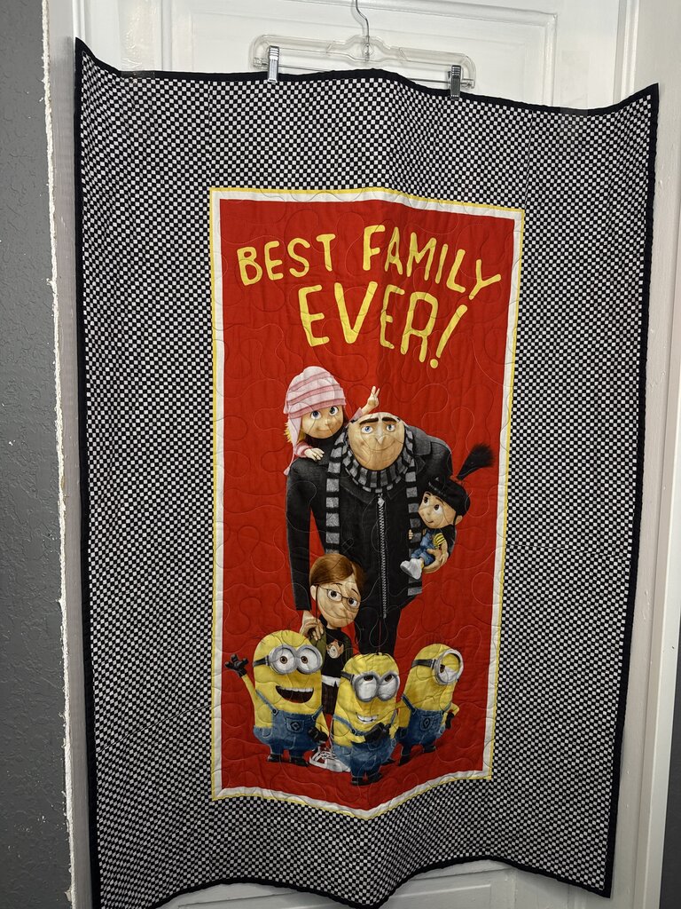 Despicable Me Handmade Blanket