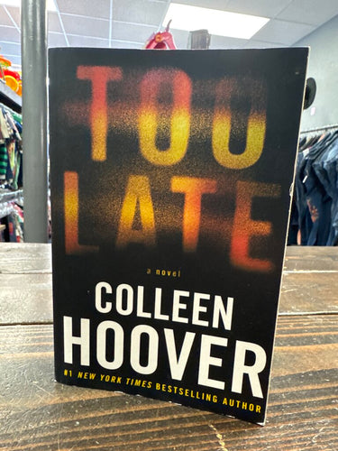 Too Late Book