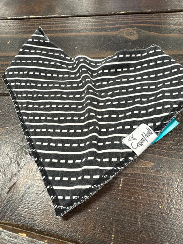 Copper Pearl Bib- Black/White