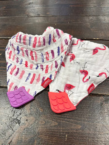 Nuby Teether Bib Set (2pc)
