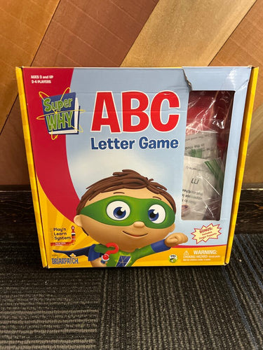 Super why ABC Letter Game