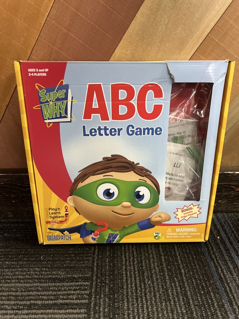 Super why ABC Letter Game