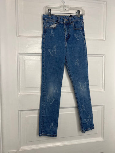 Girls Jeans art class 8