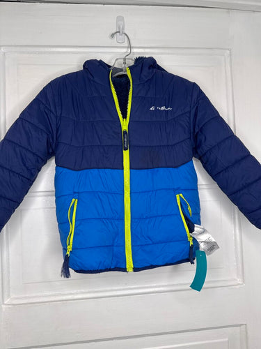 Boys Winter Coat (peeling logo) Eddie Bauer 5/6
