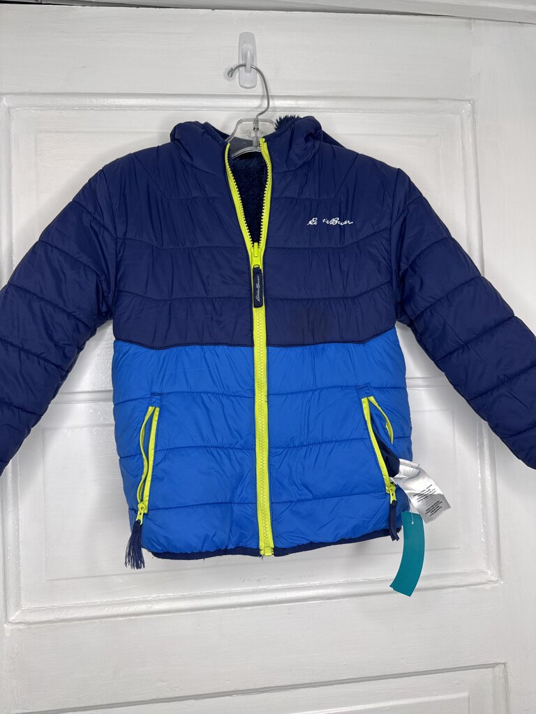 Boys Winter Coat (peeling logo) Eddie Bauer 5/6