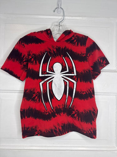 Boys Hooded SS Spiderman 8