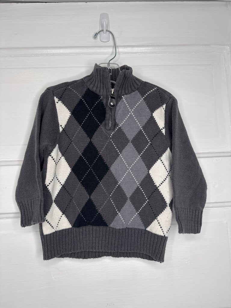 Boys 1/4 Zip the children place 3T