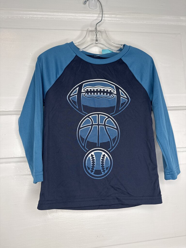 Boys Athletic LS Jumping Bean 3T