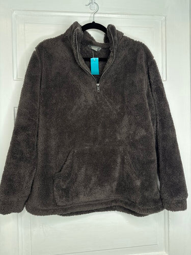 Gals 1/4 Zip Natural Reflections L