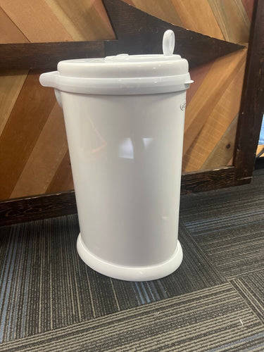 ubbi diaper pail - white (org $79)