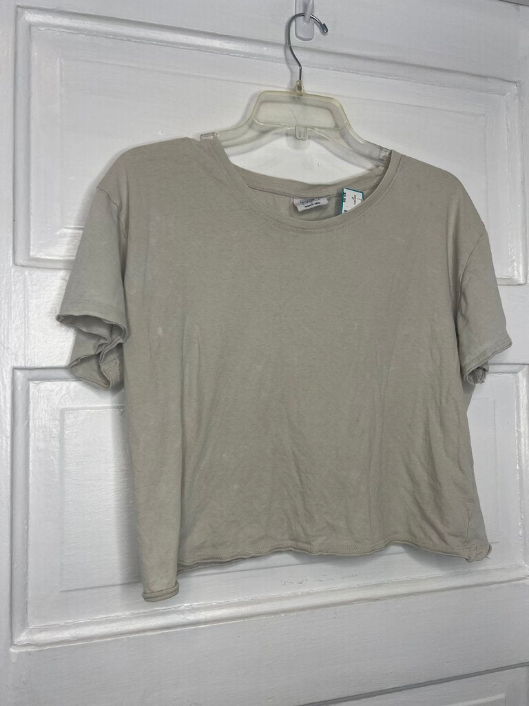 Gals Crop Tee bloom + pop L