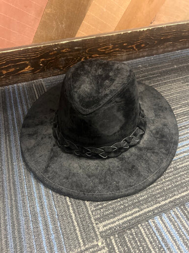 Gals Fedora- Black
