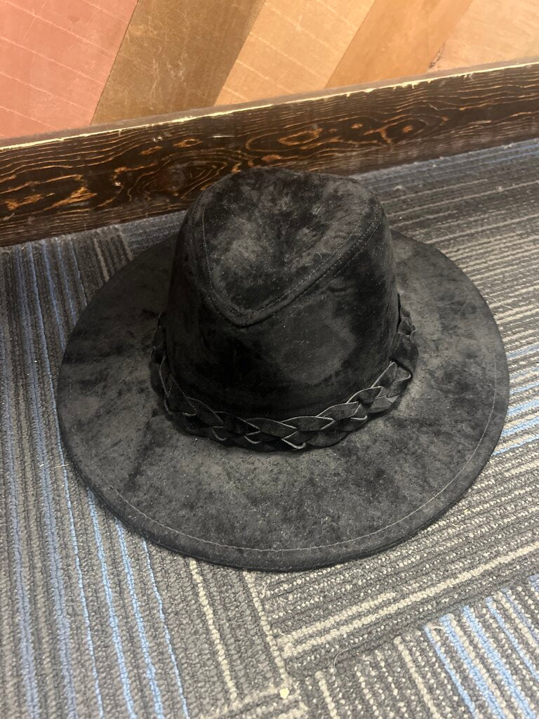 Gals Fedora- Black